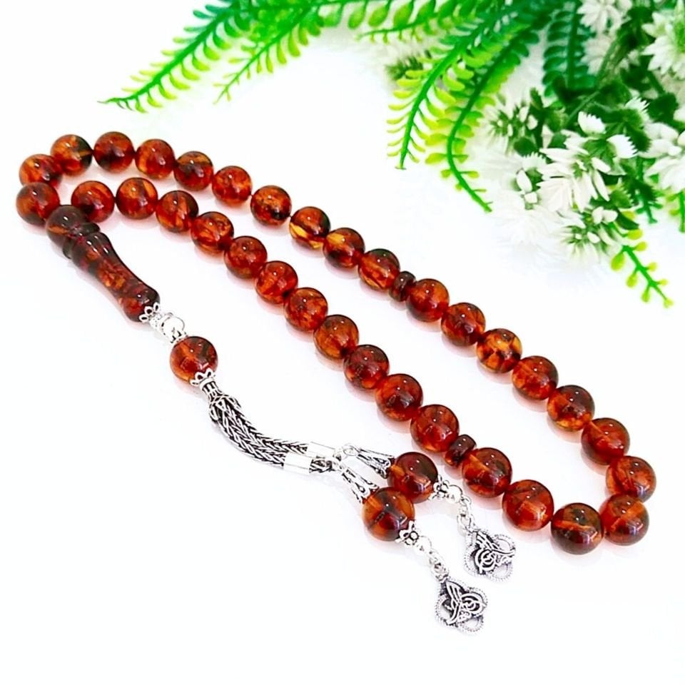Damla Kehribar Tesbih 00387