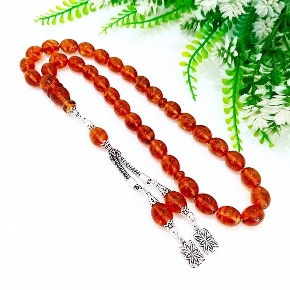 Damla Kehribar Tesbih 00389