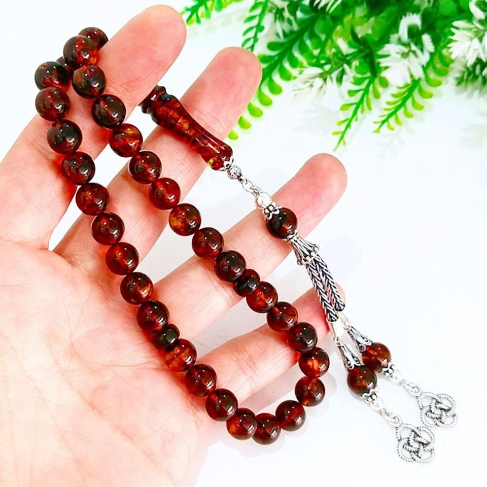 Damla Kehribar Tesbih 00392