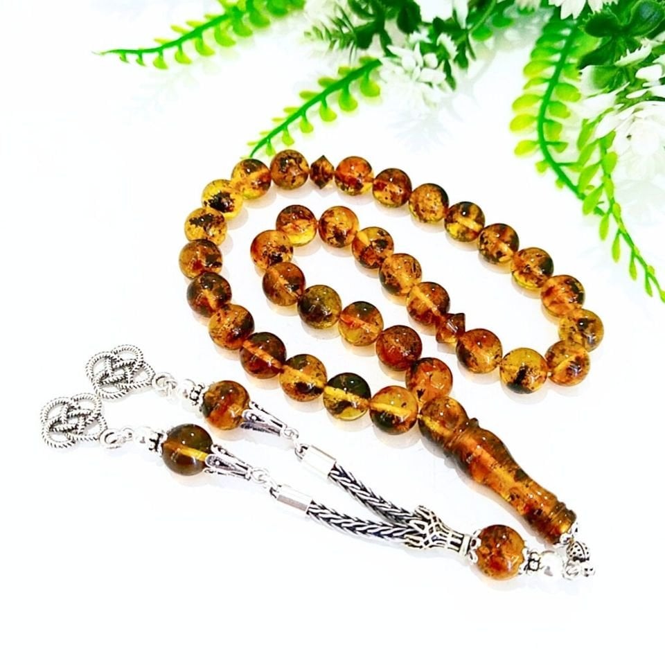 Damla Kehribar Tesbih 00396