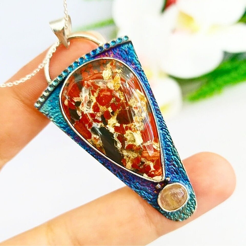 Tabu Jasper Special Design Necklace - TSR1320