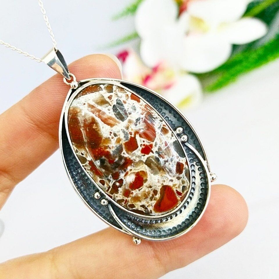 Tabu Jasper Special Design Necklace - TSR1323