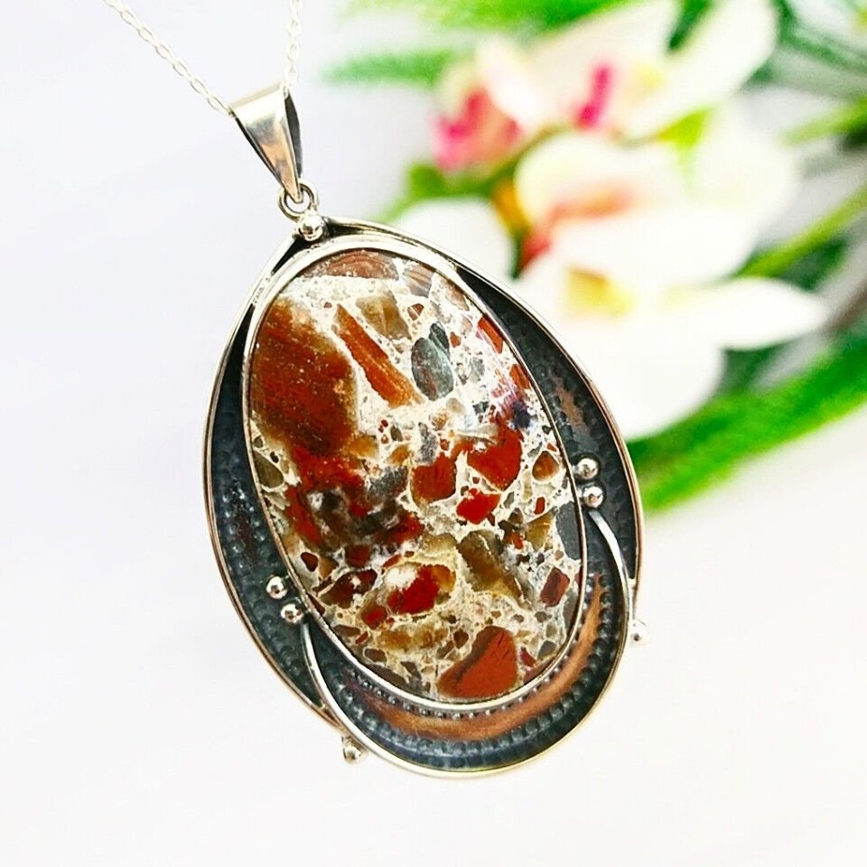 Tabu Jasper Special Design Necklace - TSR1323