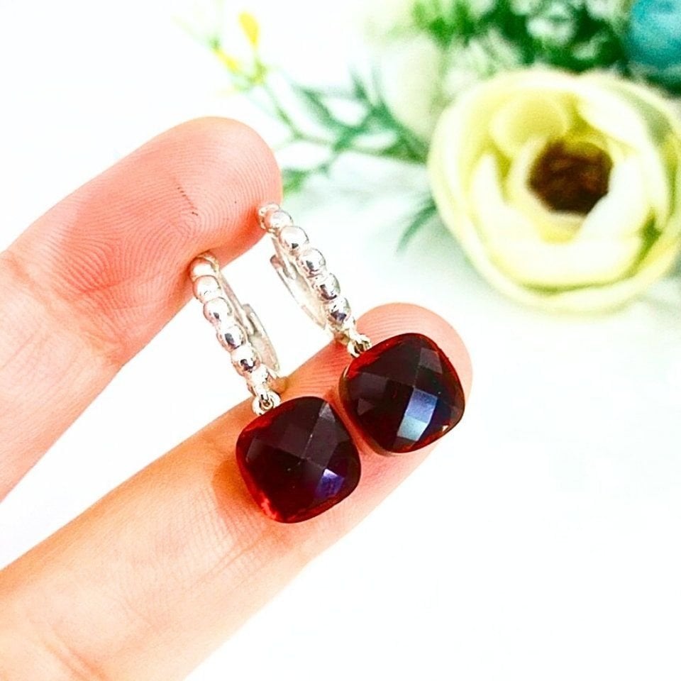 Granat Taşı Küpe - KP809