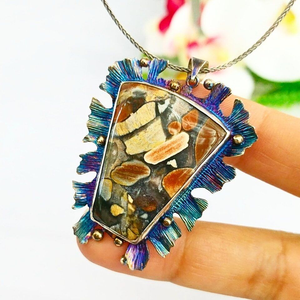 Tabu Jasper Special Design Necklace - TSR1325