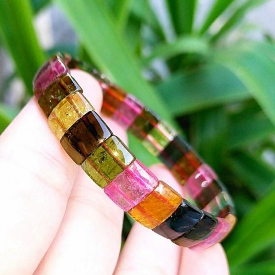 Turmalin Taşı Rolex Bileklik 76 crt