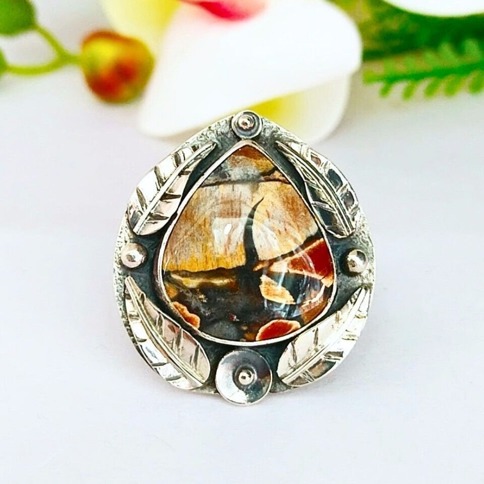 Tabu Jasper Special Design Ring - OTS1104