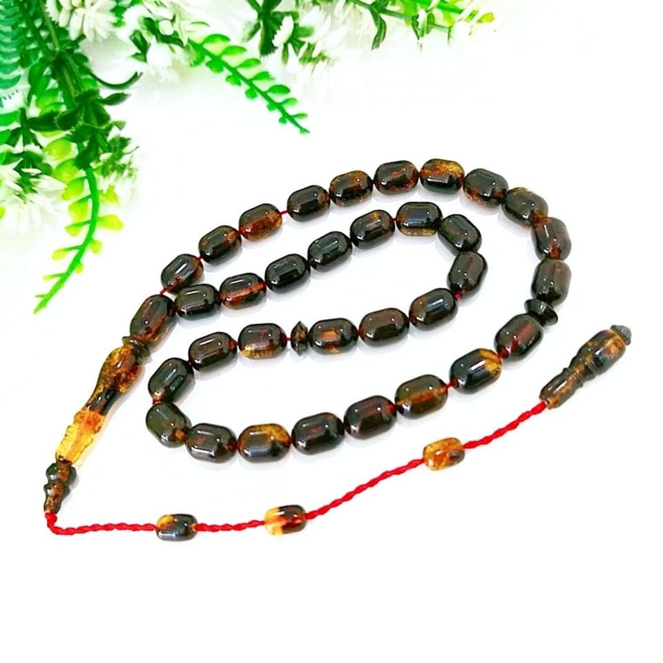 Damla Kehribar Tesbih 00438