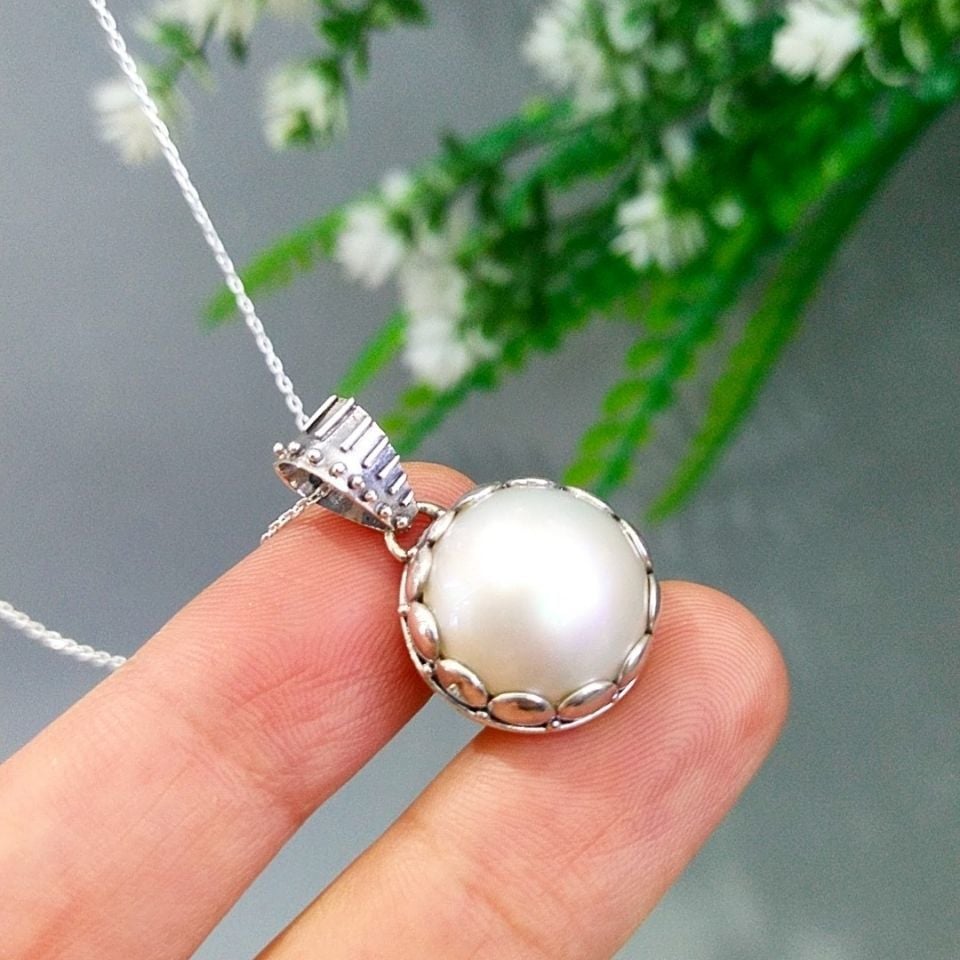 Akoya İncisi 12 mm Özel Tasarım Kolye