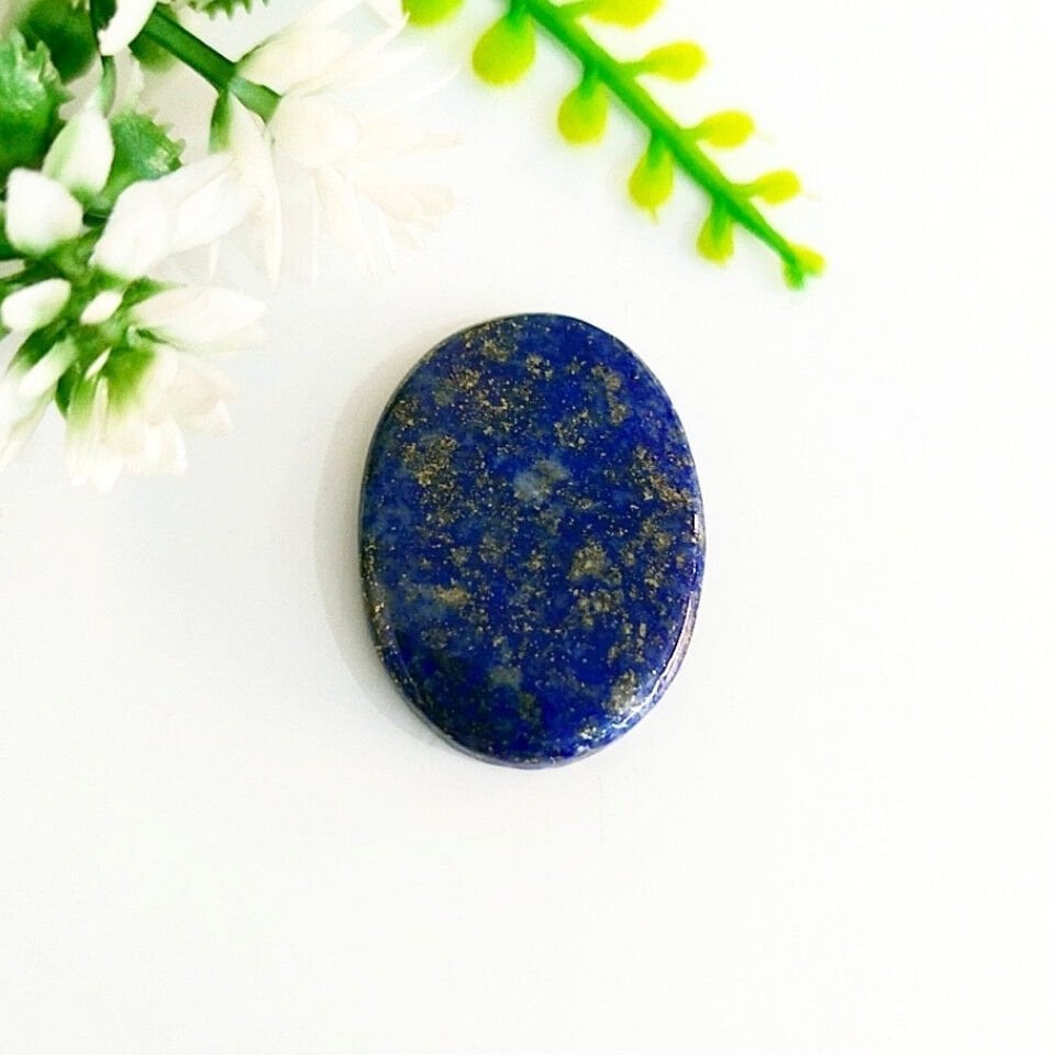 Lapis Lazuli Doğal Taş Kabaşon - KAB417
