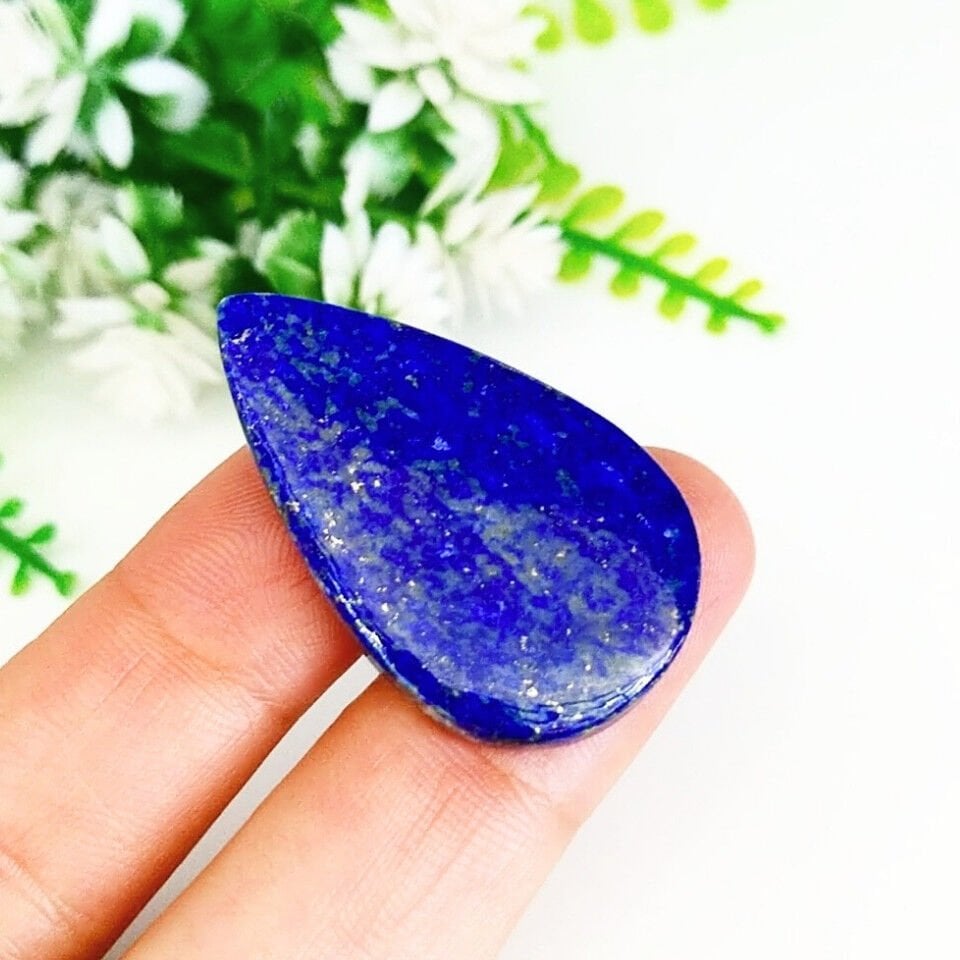 Lapis Lazuli Doğal Taş Kabaşon - KAB419