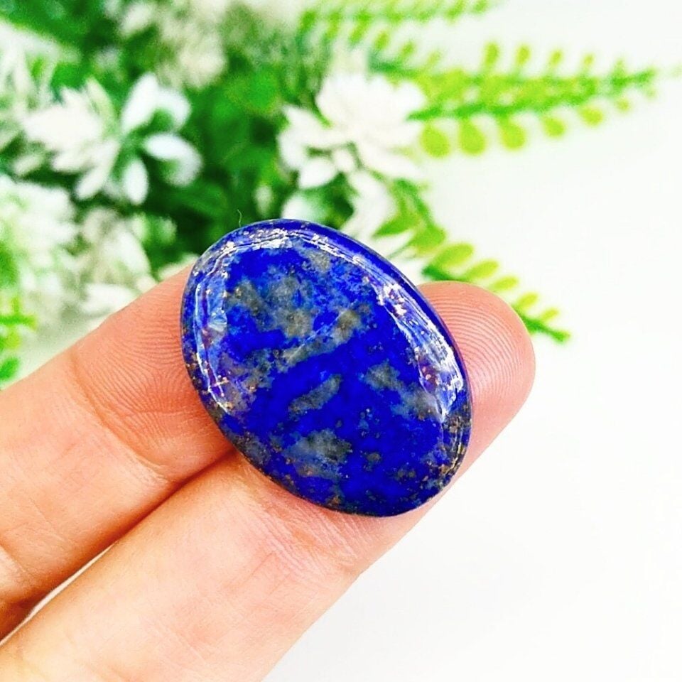 Lapis Lazuli Doğal Taş Kabaşon - KAB420