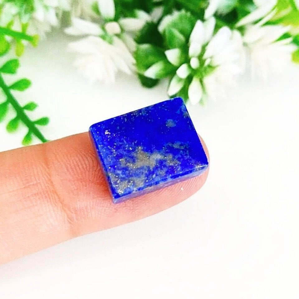 Lapis Lazuli Doğal Taş Kabaşon - KAB421