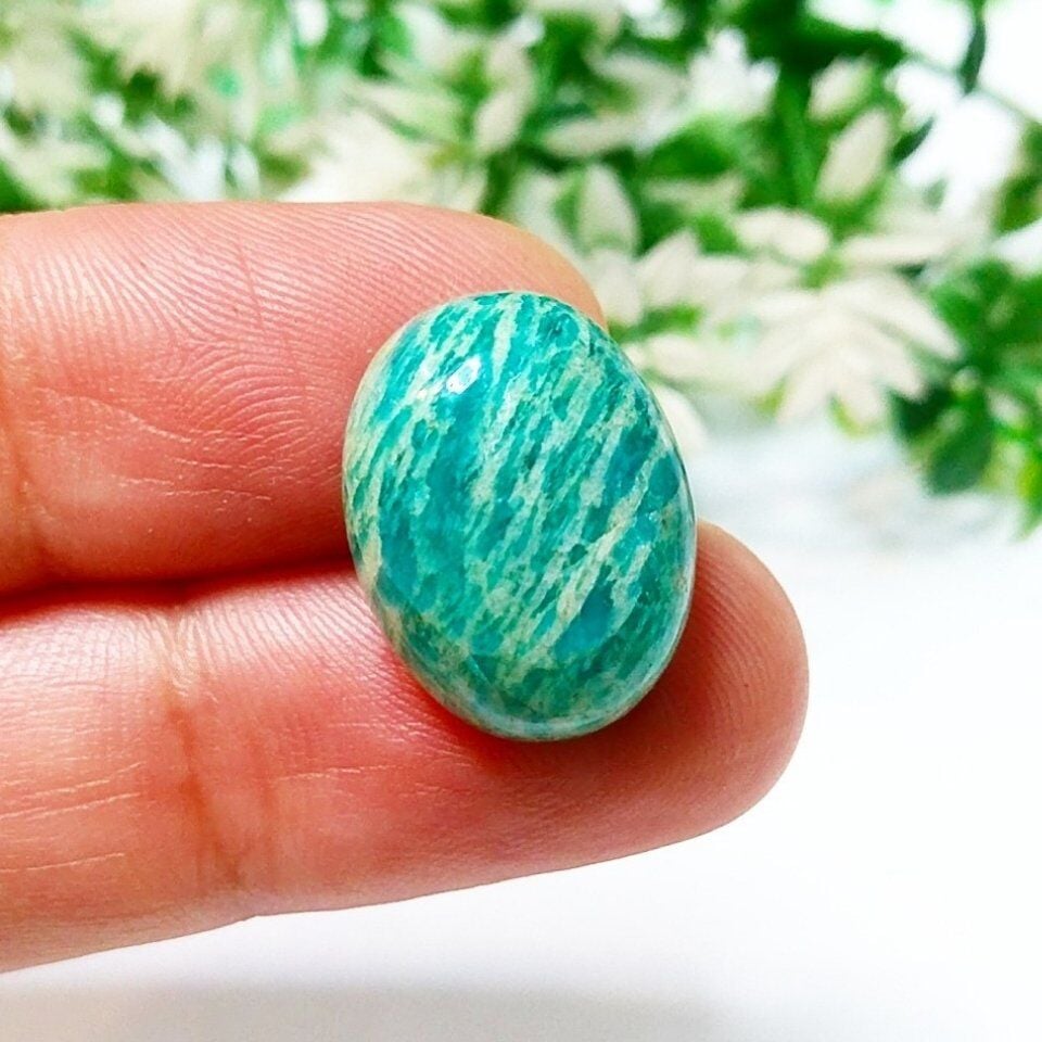 Amazonit Naturstein Cabochon - KAB28