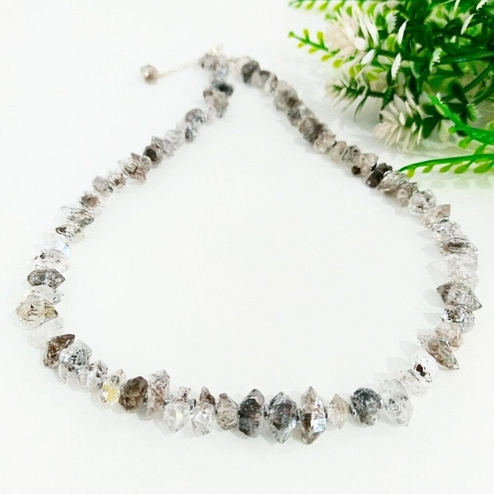 Herkimer Elması Doğal Taş Kolye – DKLY302