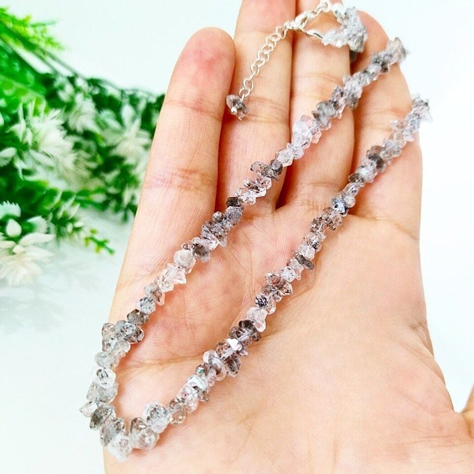 Herkimer Elması Doğal Taş Kolye – DKLY302