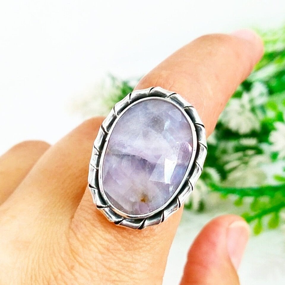 Doğal Safir Taşı Özel Tasarım Yüzük – OTS1112