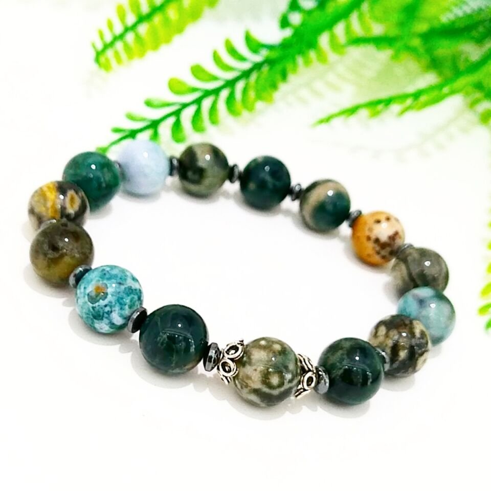 Ocean Jasper Taşı Bileklik