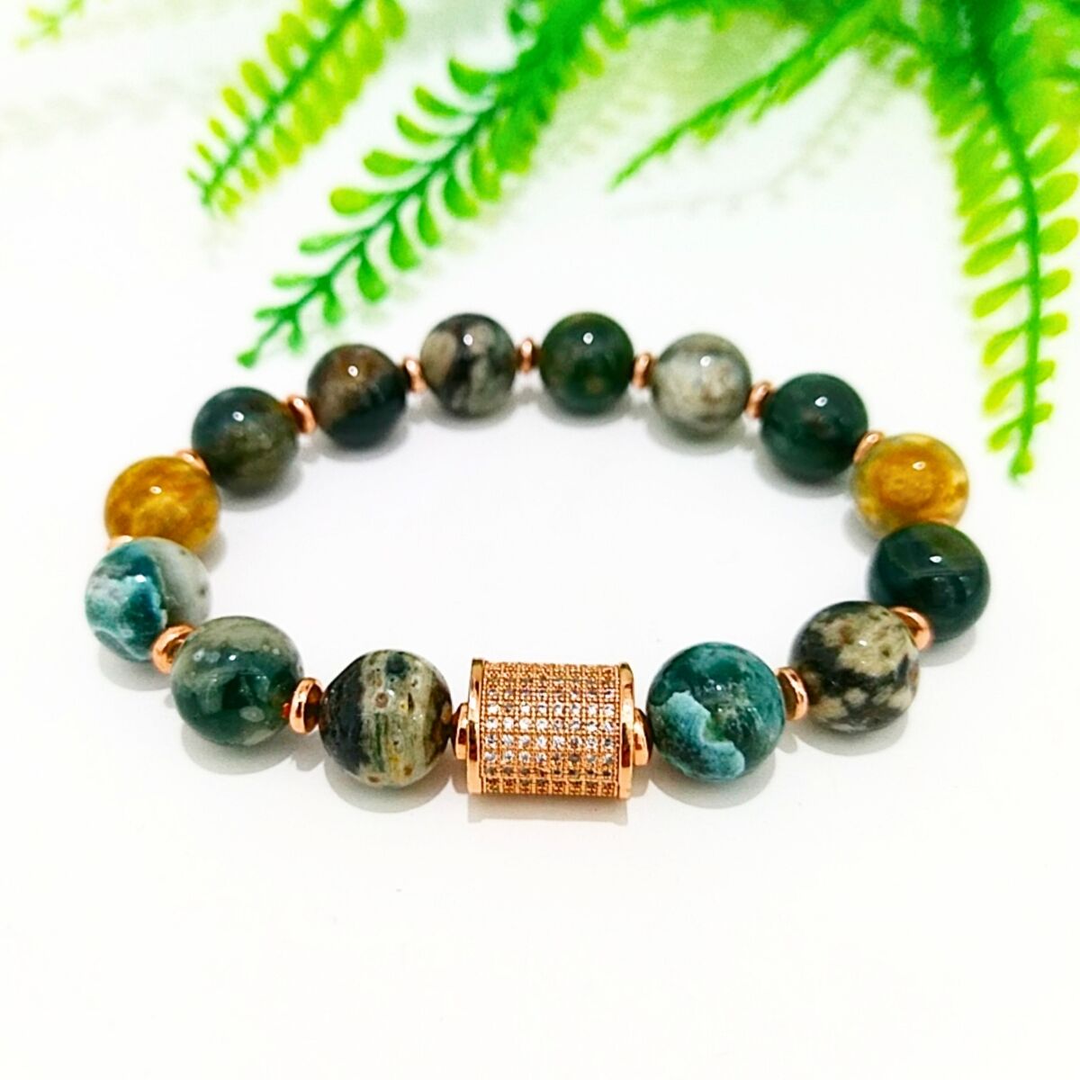 Ocean Jasper Taşı Bileklik