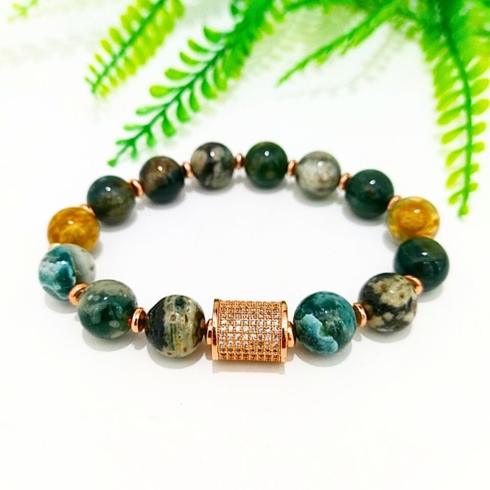 Ocean Jasper Taşı Bileklik