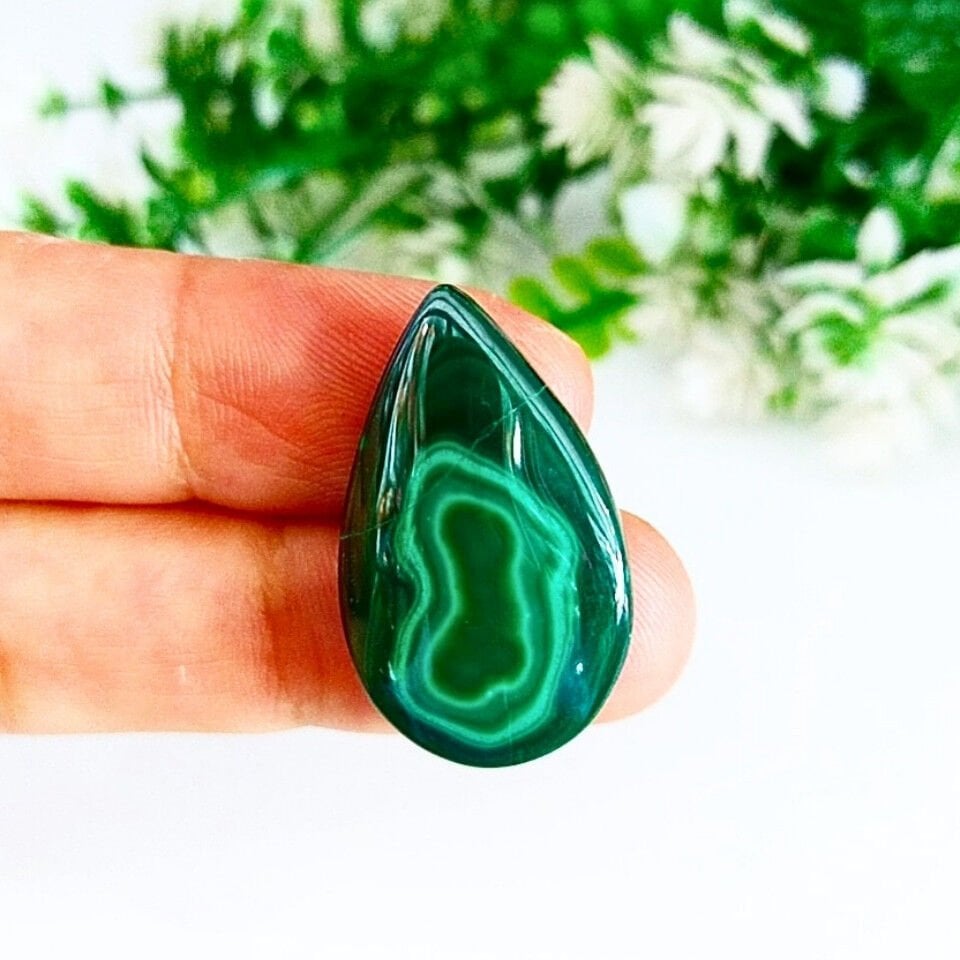 Malachit Naturstein Cabochon - KAB445