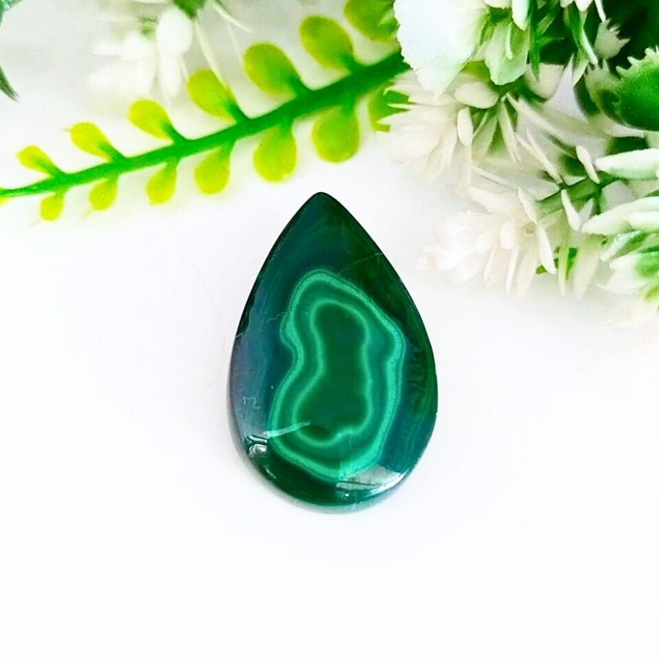 Malachit Naturstein Cabochon - KAB445